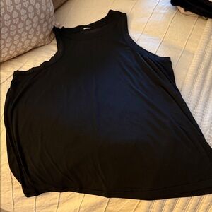 Lululemon Black Cold-Shoulder Sleeveless Top - , Women Tops